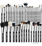 Makeup Artist MUST HAVES 42Pcs Makeup Brushes Set with Real Natural Goat Hair