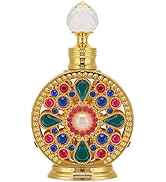 Perfume for Women, Floral Perfume Essential Oil Vintage Perfume Retro Muslim Perfume Travel Atomi...