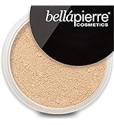 bellapierre Loose Powder Mineral Foundation SPF 15 | Vegan & Cruelty Free | Full Coverage | Hypoa...