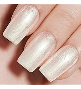 AILLSA Pearl Natural Gel Nail Polish Aurora Mermaid Gel Polish Iridescent Chrome Shimmer Nail Gel...