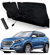 Sodcay 1 PC Windshield Sun Shade, 57