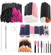Rolybag Disposable Makeup Applicators Kit Mascara Wands Eyeliner Brushes Lip Applicators Eyeshado...