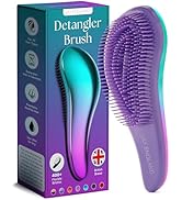 Lily England Detangler Brush for Curly Hair, Thick, Straight & Natural Hair - Gentle Detangling H...
