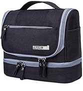 Layhou Large Capacity Travel Storage Bag Multi-functional Makeup Bag for Women Digital Bag for Me...