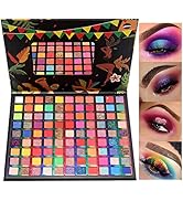 99 Colors Eyeshadow Palette, Rainbow Colors Makeup Eyeshadow Palette, Professional High Pigmented...