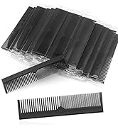 50 Pack Combs Individually Wrapped, Men Pocket Combs Individually Wrapped, Fine Combs In Bulk Ind...