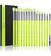 Docolor Eyeshadow Brush Set 15Pcs Eye Makeup Brushes Professional Makeup Brush Set Eye Shadow Ble...