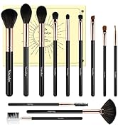 Makeup Brushes Set Professional from an Array of Eyeshadow Foundation Brushes to a Concealer Brus...