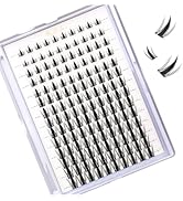 SHELWIN Lash Clusters 3D Fake Eyelashes Clusters DIY Individual Eyelash Clusters Thin Invisible L...