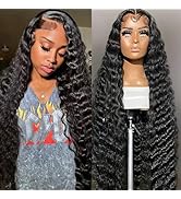 Loose Wave Lace Front Wigs Human Hair 13x4 HD Transparent Loose Deep Wave Human Hair Lace Front W...