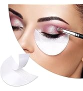 Kalolary 120 Pcs Eye Shadow Shields, Eyeshadow Pads Stencils Lint Free Under Eye Pads Eyeshadow P...