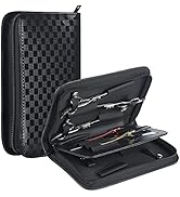 Hair Stylist Shear Scissors Holder Pouch Case for Hairdressers, Salon Barber Tools Holster Bag -L...