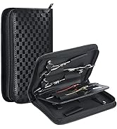 Hair Stylist Shear Scissors Holder Pouch Case for Hairdressers, Salon Barber Tools Holster Bag -L...
