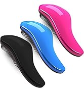 79STYLE 3Pcs Detangler Brush Tangle Free Hair Brush Kids Detangling Brushes No Tangle Knots Free ...