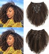 Afro Kinky Curly Clip Ins