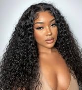 Lace Frontal Closure 13x4 Ear to Ear HD Transparent Lace Frontal Water Wave Brazilian Virgin Huma...