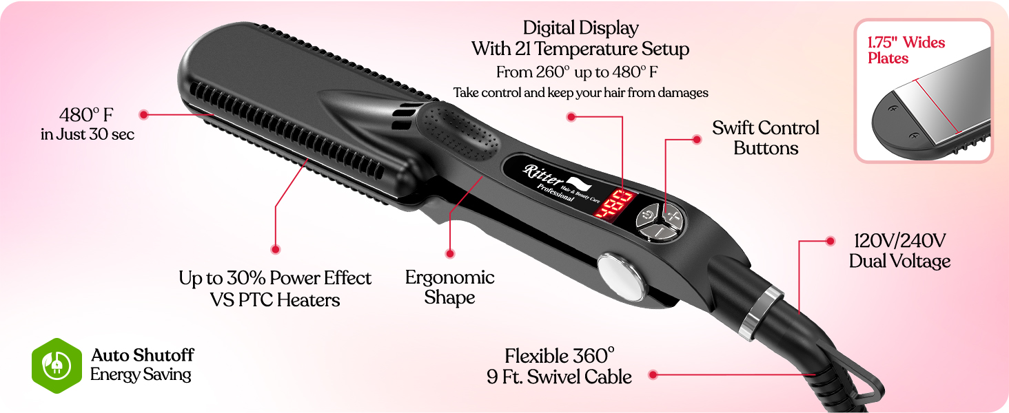 Ritter flat iron xsz-10