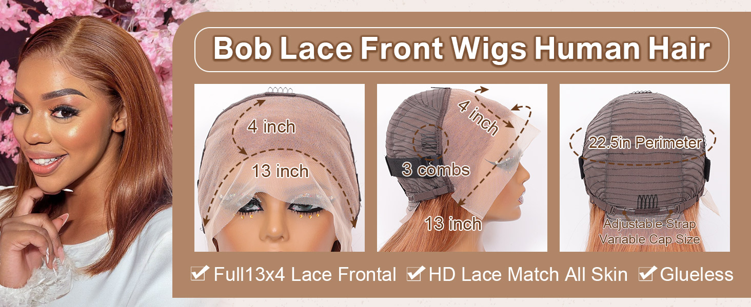 human hair lace front wigs