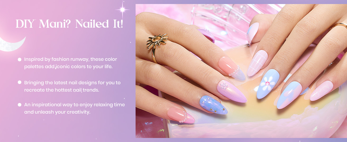 Beetles pearl gel nail polish