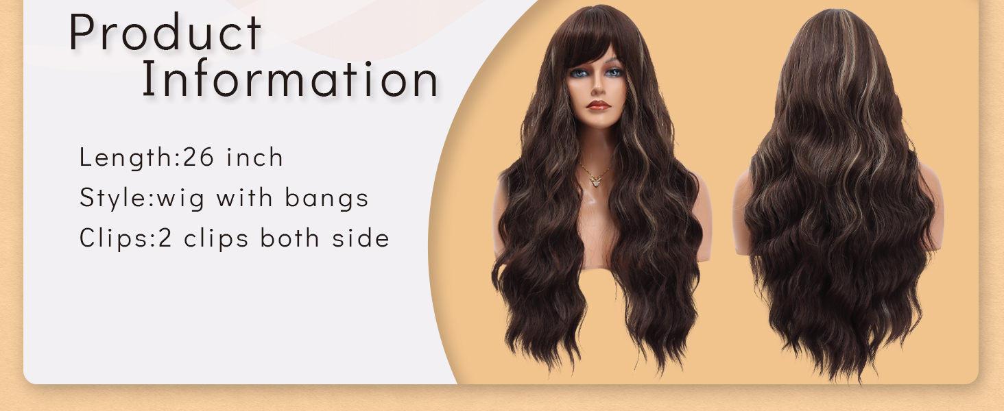 curly long wig with bang wigs for white black women kids girls cheap wig  pelucas de cabello 