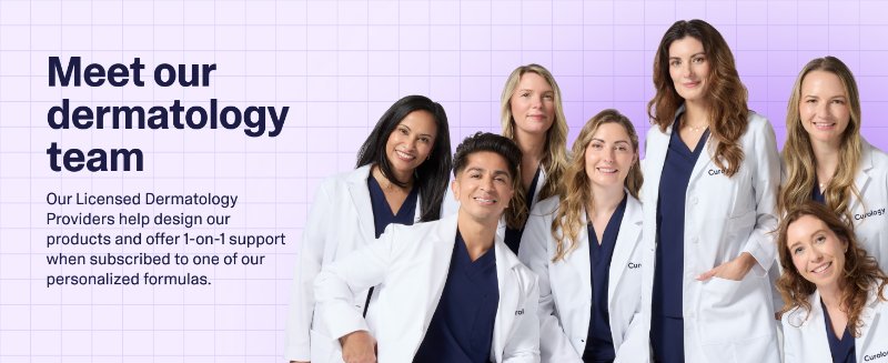 Meet our dermatology team, group of doctors smiling
