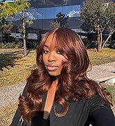 Kapelli Hair Brazilian Body Wave Bundles with Closure (12 14 16+12) 10A Light Brown Body Wave Hum...