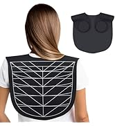 Segbeauty Hair Cutting Guide Mat Black, Longer Silicone Waterproof Cutting Mat, Professional Salo...