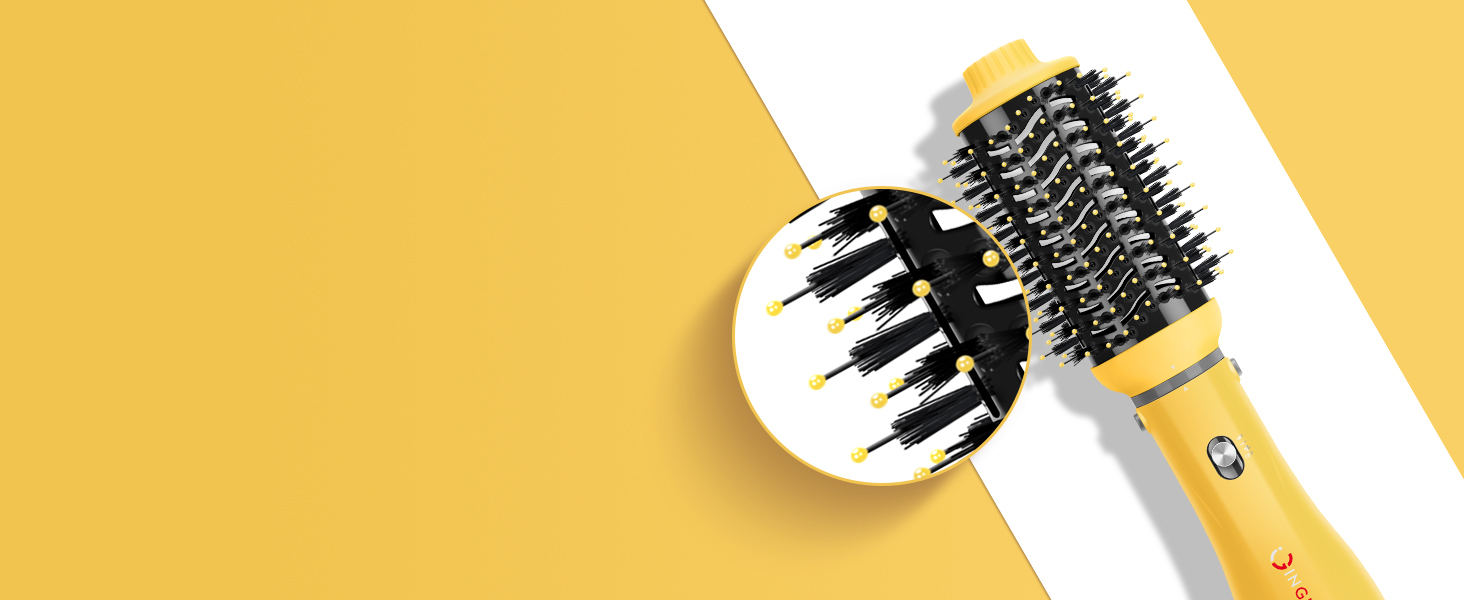 PATENTED 3D BRISTLES & OVAL DESIGN