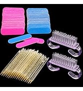 152pcs Nail Care Kit,100pcs Nail Files,50pcs Nail Care Sticks, Cuticle Manicure and Pedicure Stic...