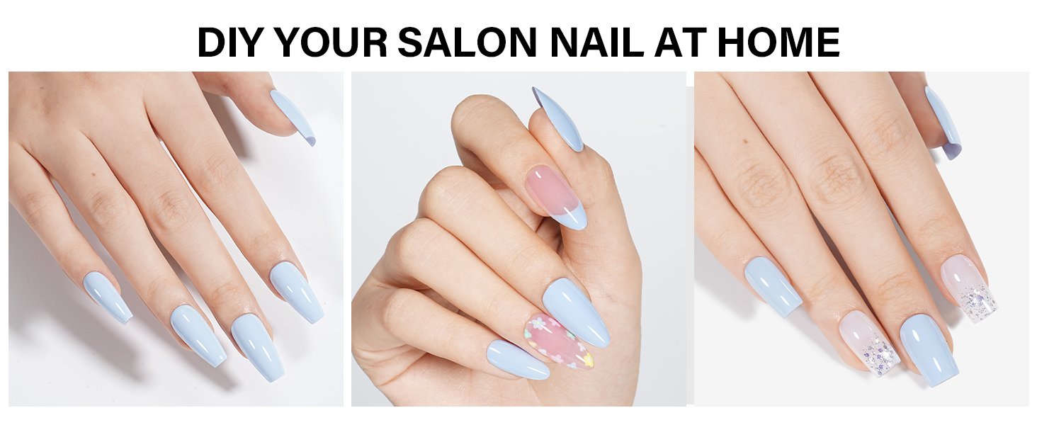 AILLSA pastel gel nail polish