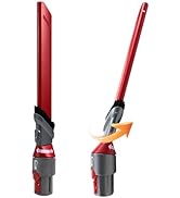 LAQVITA Crevice Tool for V7, V8, V11, V10, V12, V15 with 22° Swivel Angle, Adjustable Brush Head ...
