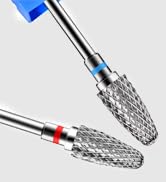 Diesisa 2 Pack Nail Drill Bits, Nail Bits for Acrylic Nails, 3/32