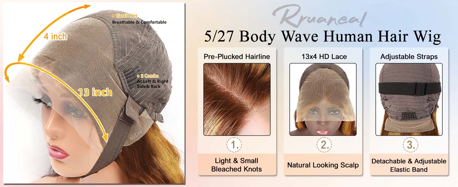 ombre body wave wig