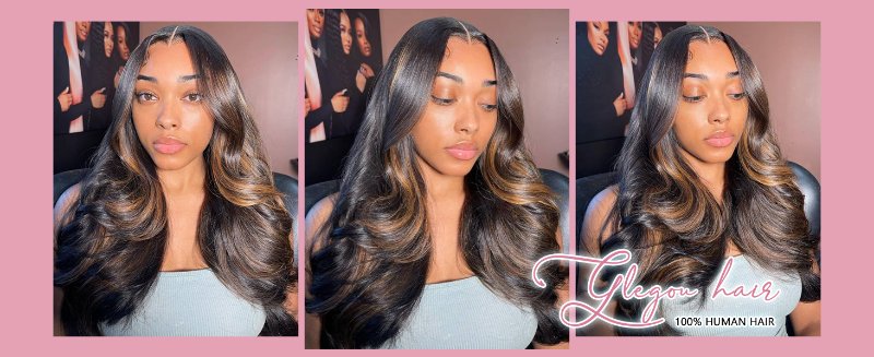 highlight wig human hair