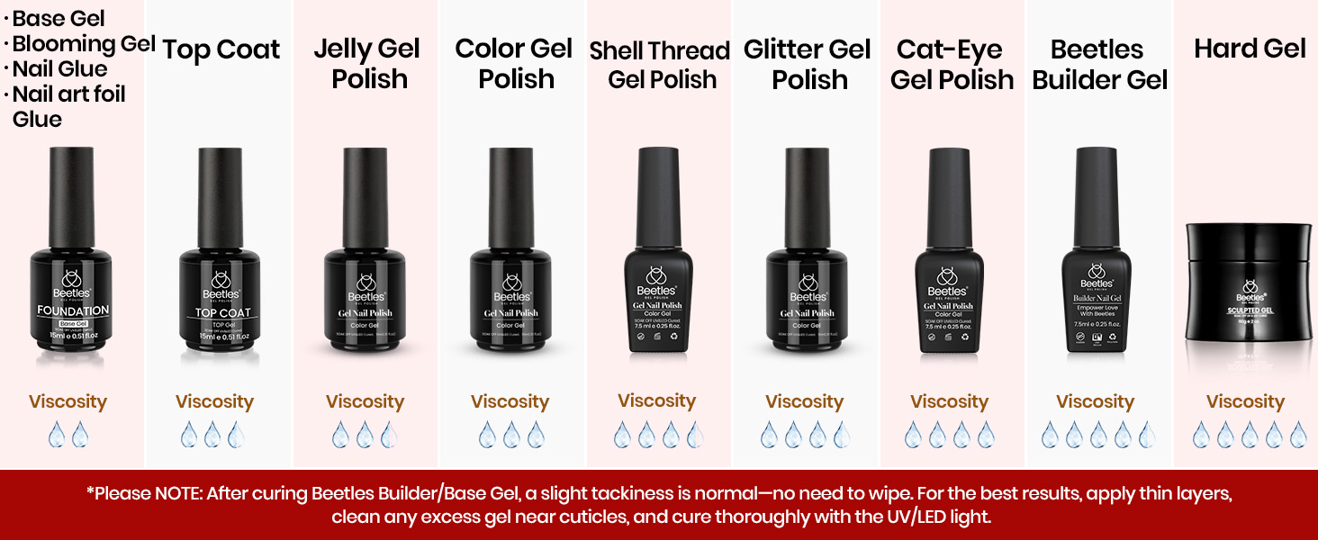 beetles hema free red gel polish