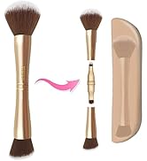 4 in 1 Makeup Brush Set, Travel Makeup Brushes with Case, Foundation Brush/Blush Brush, Eyeshadow...