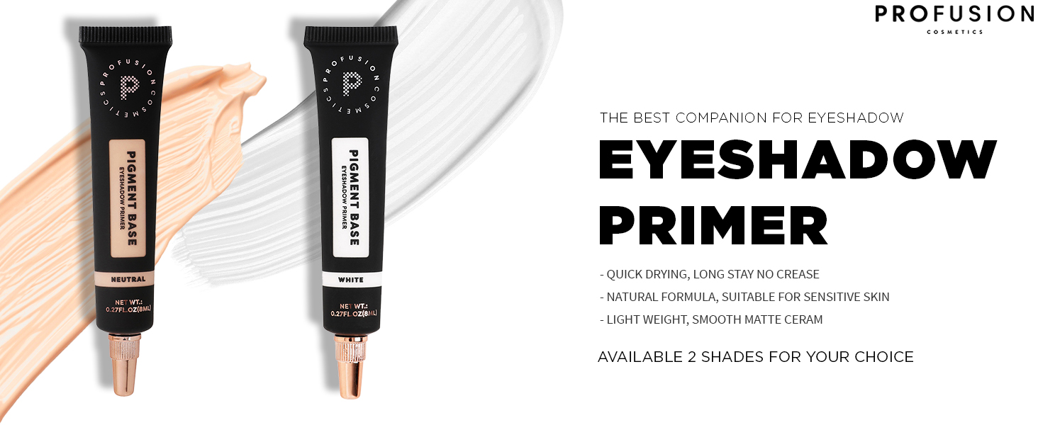 Profusion Cosmetics Pigment Base Eyeshadow Primer.