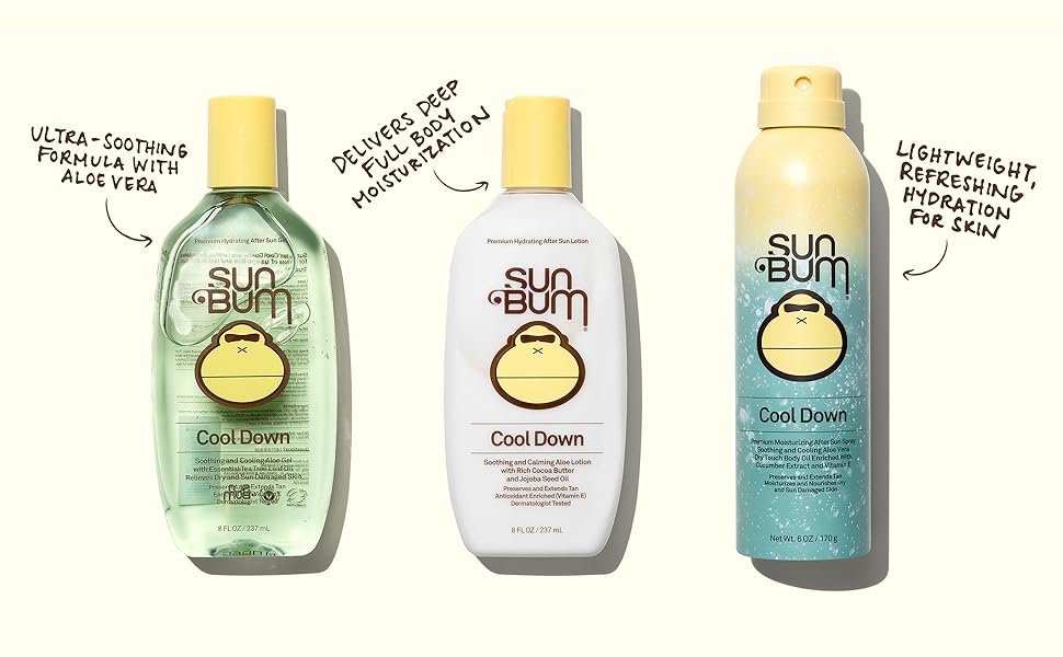 after sun, after sun care with aloe, after sun gel, after sun lotion
