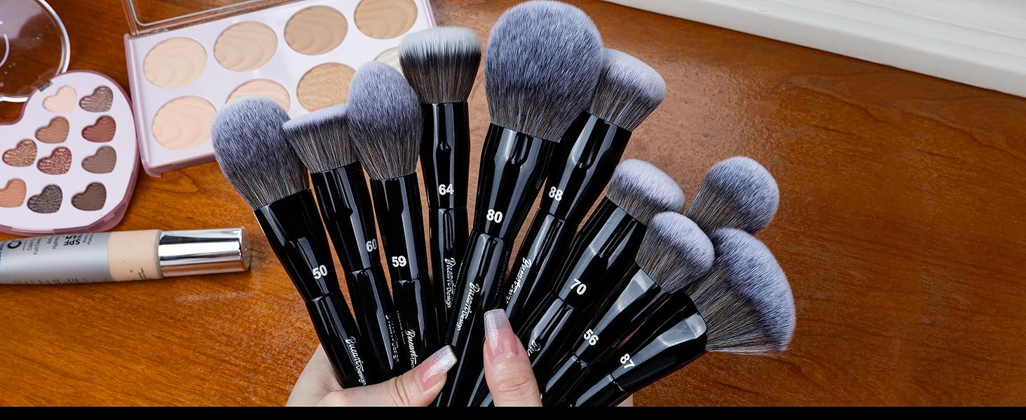 concealer brush;foundation brush