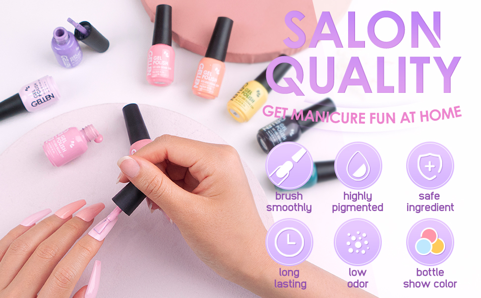 16 Colors Gel Nail Polish