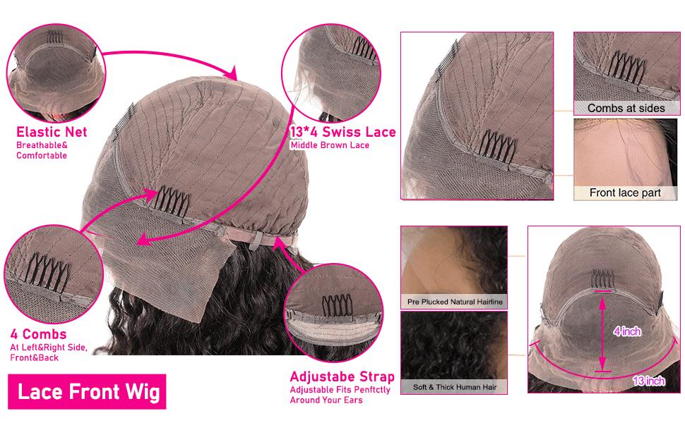frontal wigs human hair