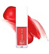 M2U NYC Red Hydrating Liquid Blush - Soft, Dewy Liquid Blush for Cheeks with High Pigment Color &...