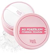 TOUCH IN SOL No Poreblem Mineral Powder - Translucent, Lightweight Loose Setting Powder for Flawl...