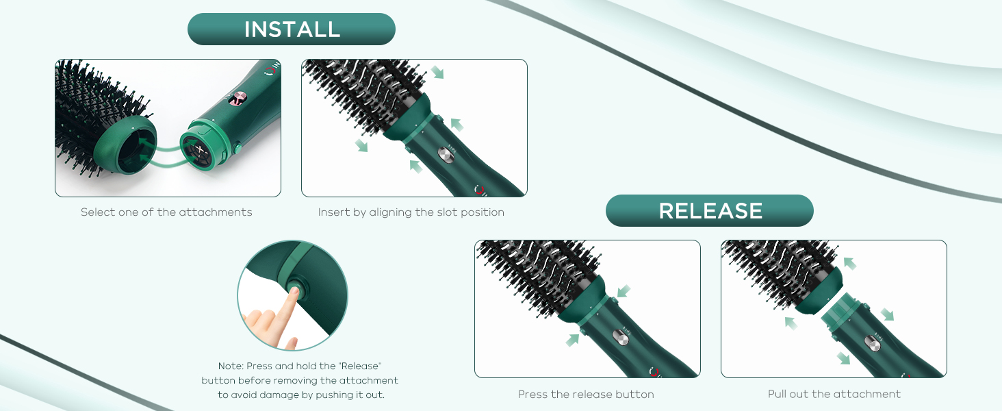Detachable Brush Head