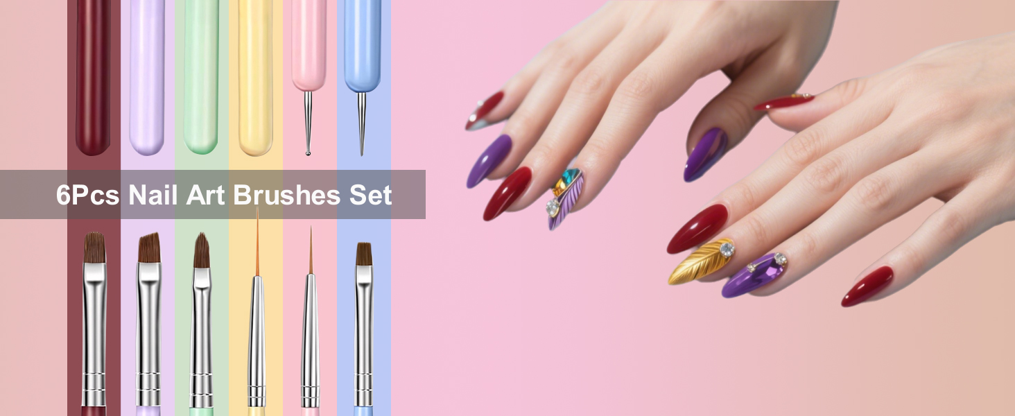 Nail Art Brush Set – Unlock Your Creativity
