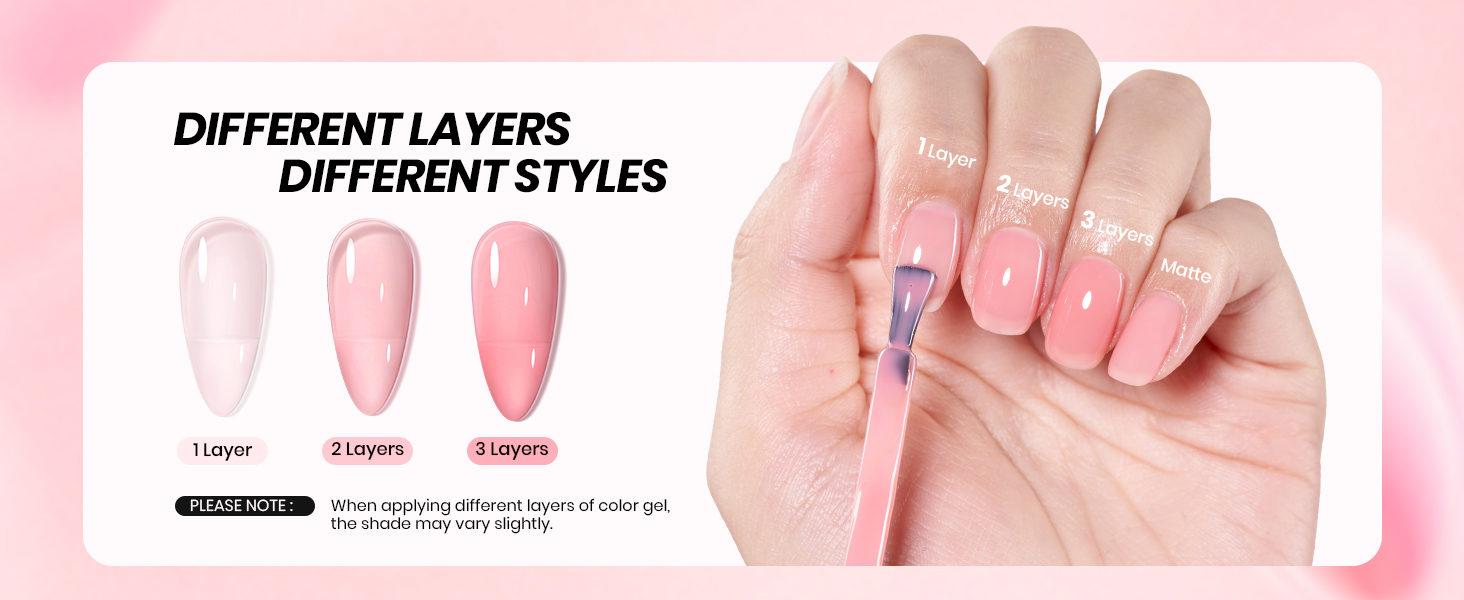 Beetles Nude Pink Gel Nail Polish