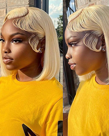 613 Bob Wig Human Hair