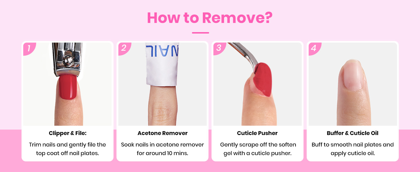 Pink Gel Nail Polish