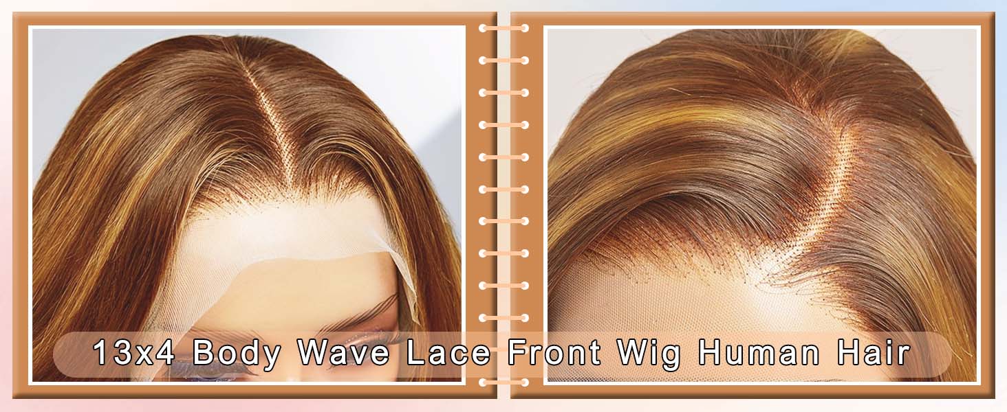 ombre body wave wig