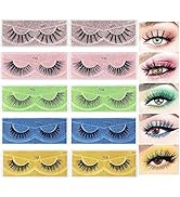 MAGEFY Eyelashes, Natural Look to Dramatic Fluffy False Eyelashes